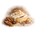 Frosted Cinnamon Roll